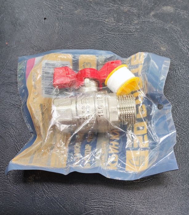 Кран кульовий SD FORTE 3/4" (метелик, латунь) – новий