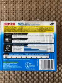 DVD czyste płyty maxell DVD -RW 4,7 GB 3 szt