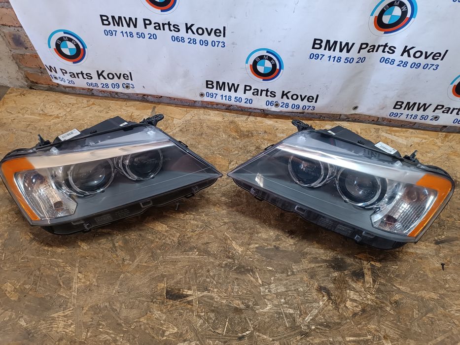 Комплектна з блоками фара bmw x3 f25 фара бмв х3 ф25 фара bmw x3 f25