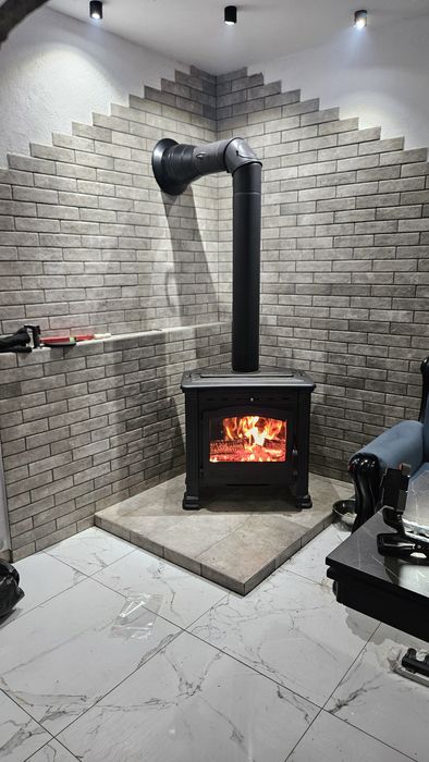 Установка монтаж дмоходів пічек буржуєк Хотянівка