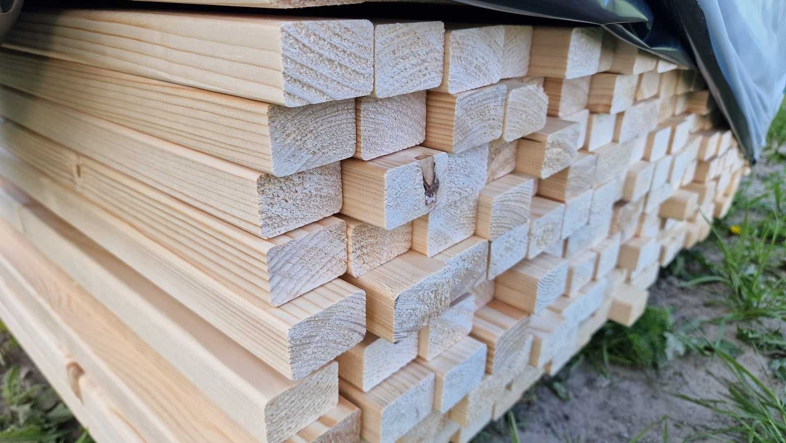 Kontrłaty Drewno C24 28x45 mm Swierk