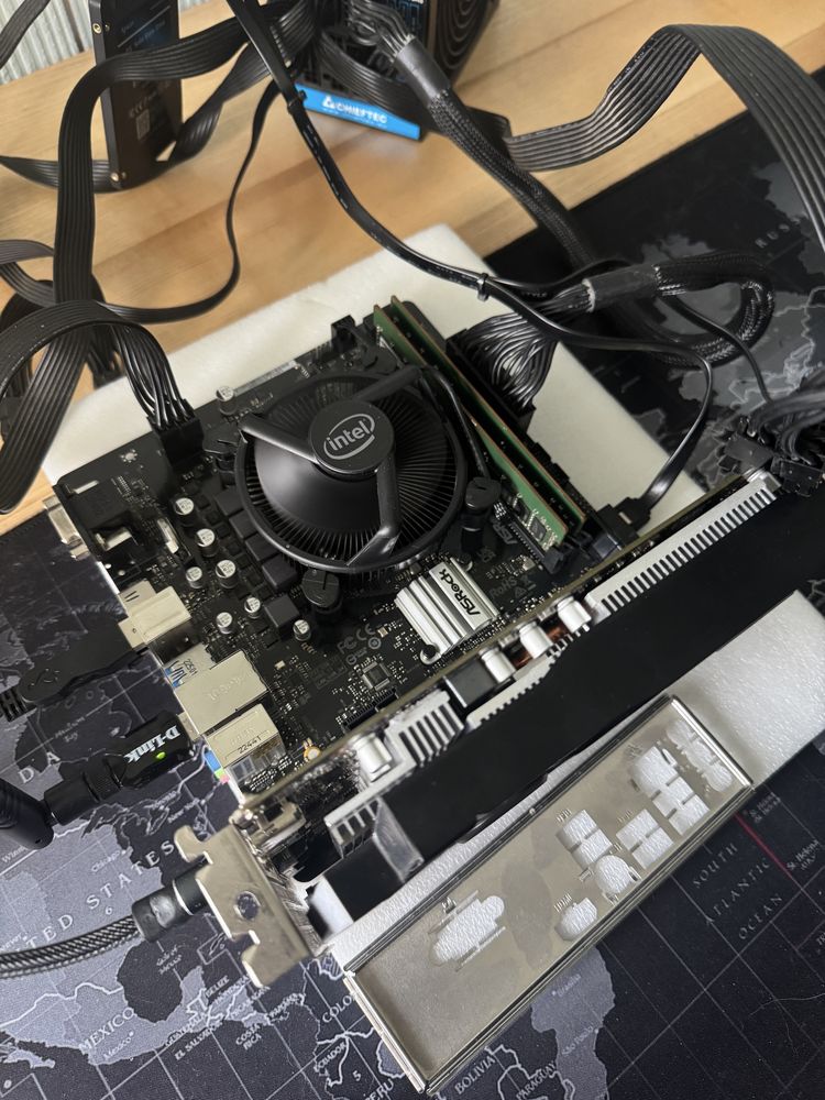 Комлект I3 10100F / H470M / 16GB / GTX1660S
