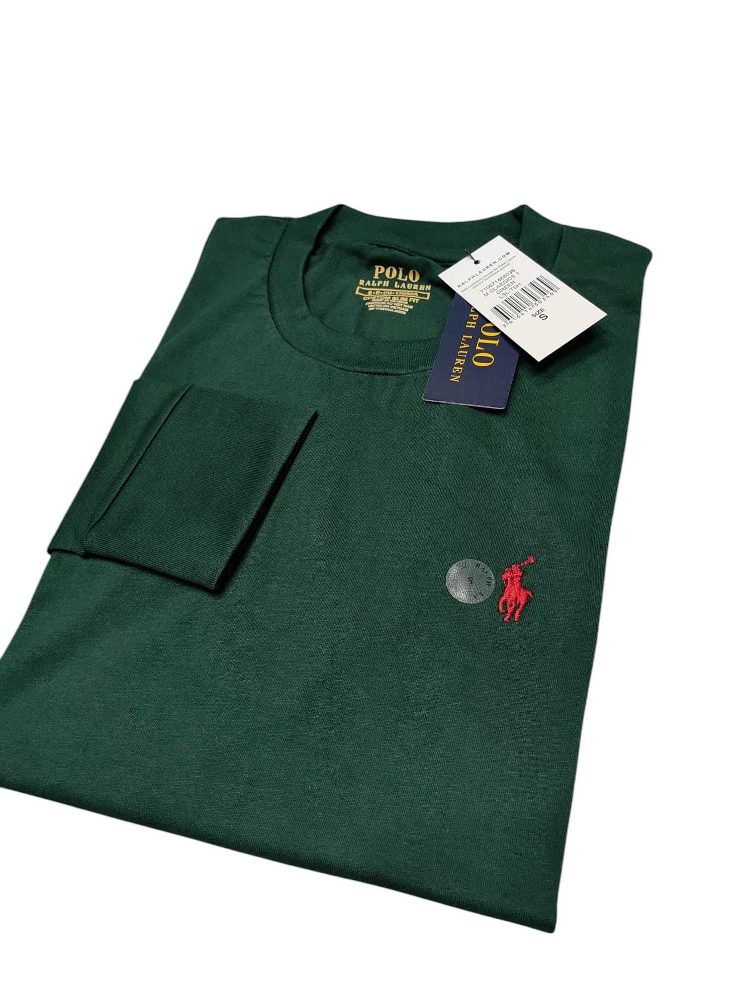 Longsleeve Koszulka Polo Ralph Lauren Zielona rozm. S