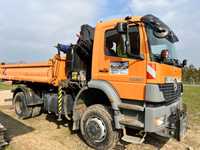 Mercedes-Benz Atego  Mercedes Atego, wywrotka, HDS, 4x4, stan bardzo dobry