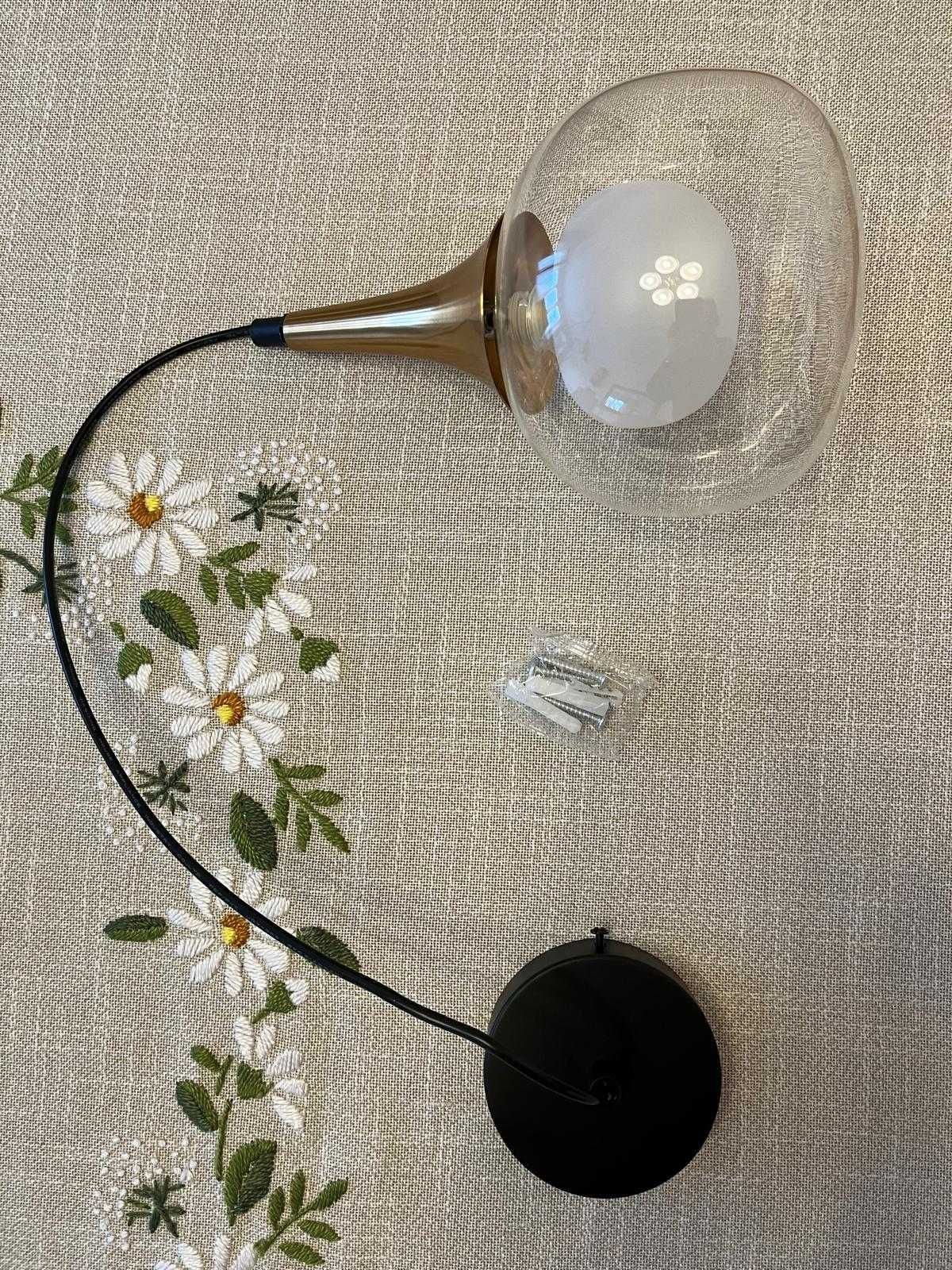Eleganckie lampy wiszące - model włoski (kpl.: 1 zwis + 3 zwisy)