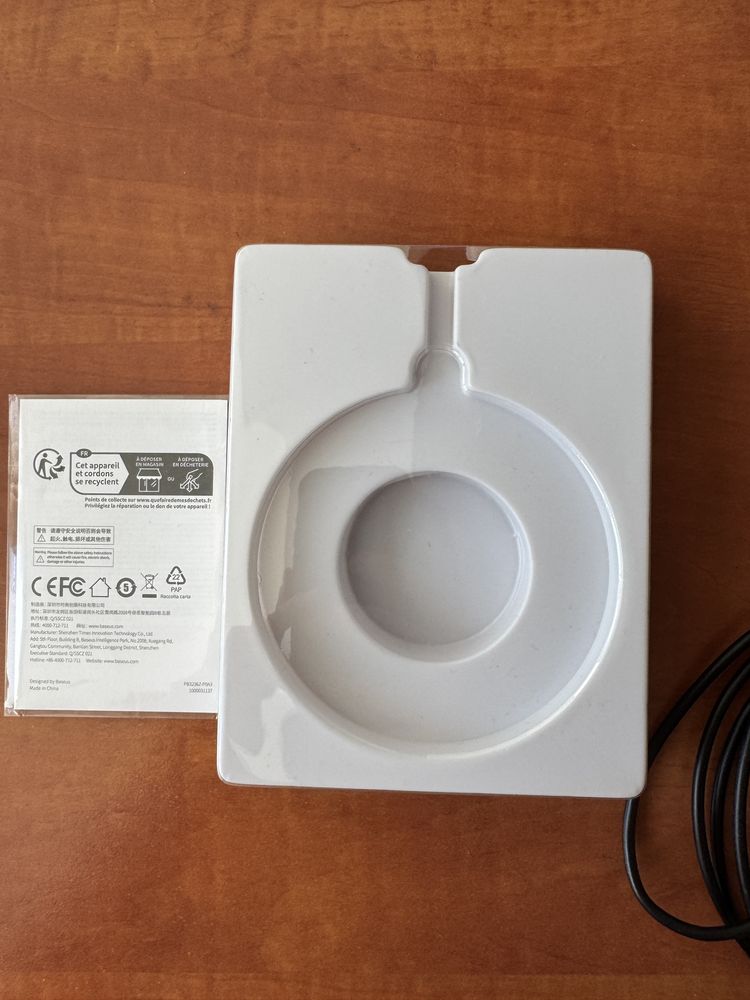 Беспроводная зарядка baseus digital gen 2 wireless charger 15 W