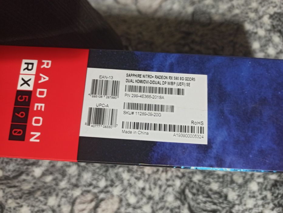 Відеокарта Sapphire RX590 Nitro+ Special Edition