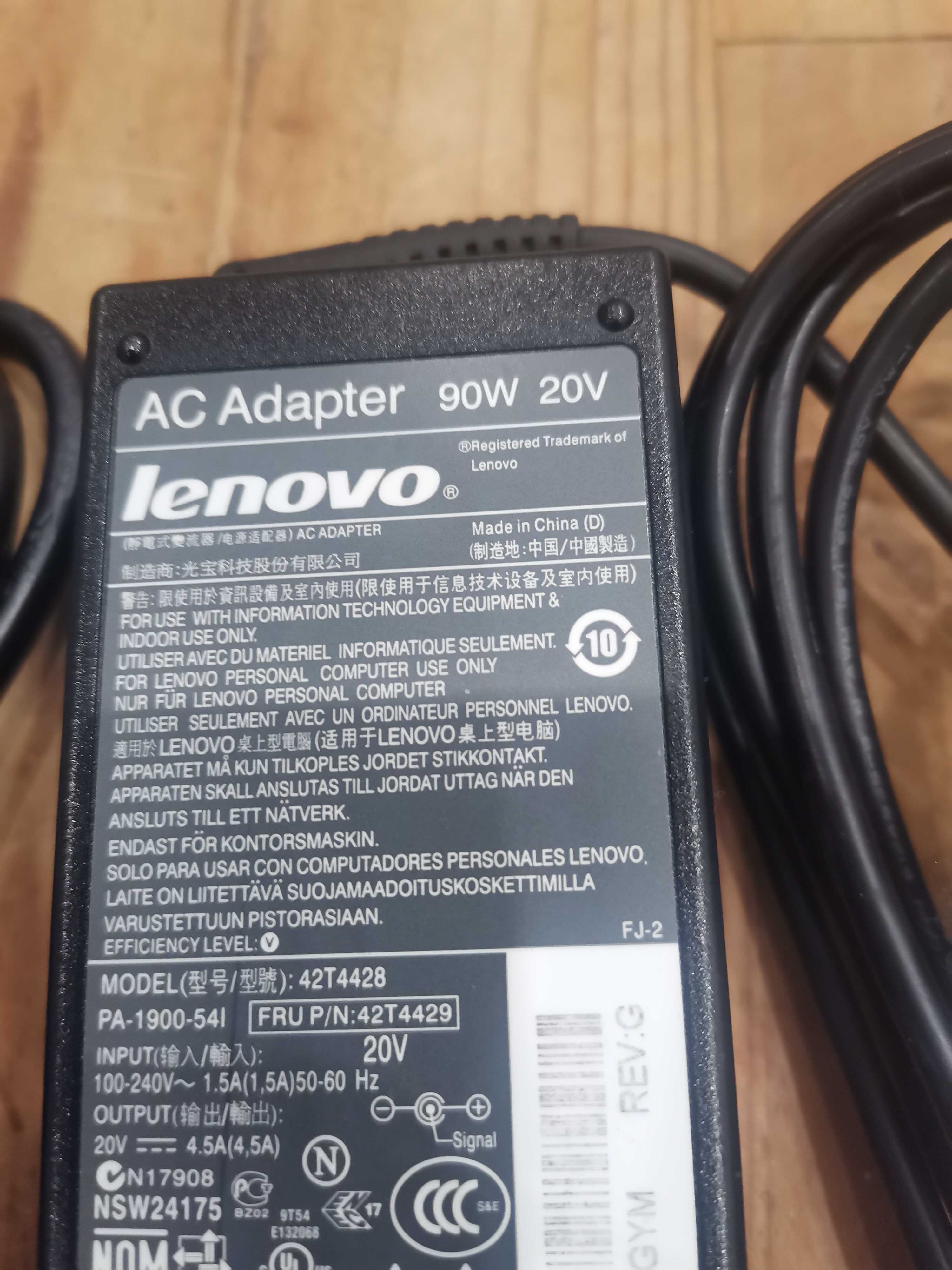 Carregador/Charger Portátil/Laptop Lenovo (NSW24175) Original 90W 20V