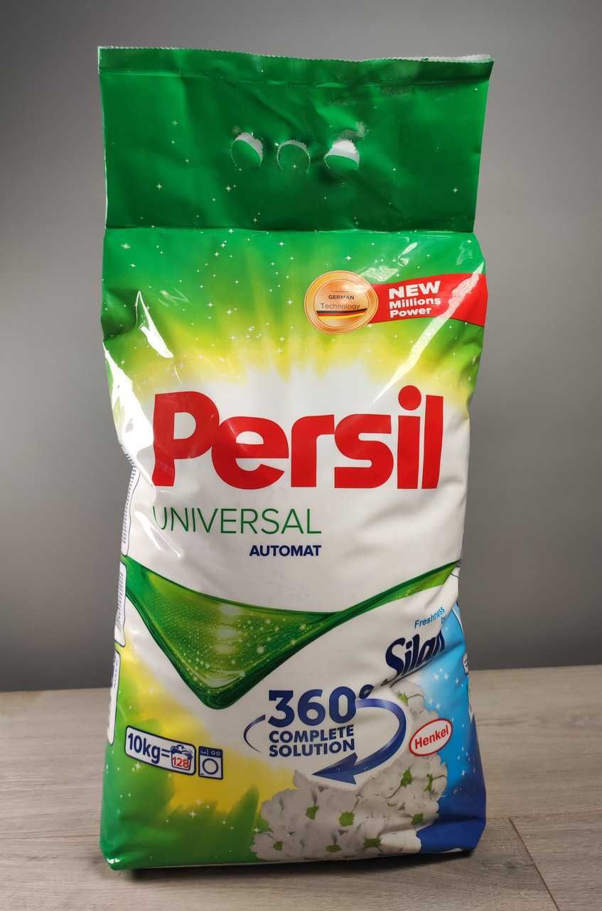 Порошок для стирки в пакете, Persil Universal, Silan 10KG