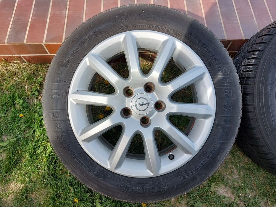 Alufelgi 6,5Jx16 ET 37 5x110 Opel Vectra Astra opony zimowe