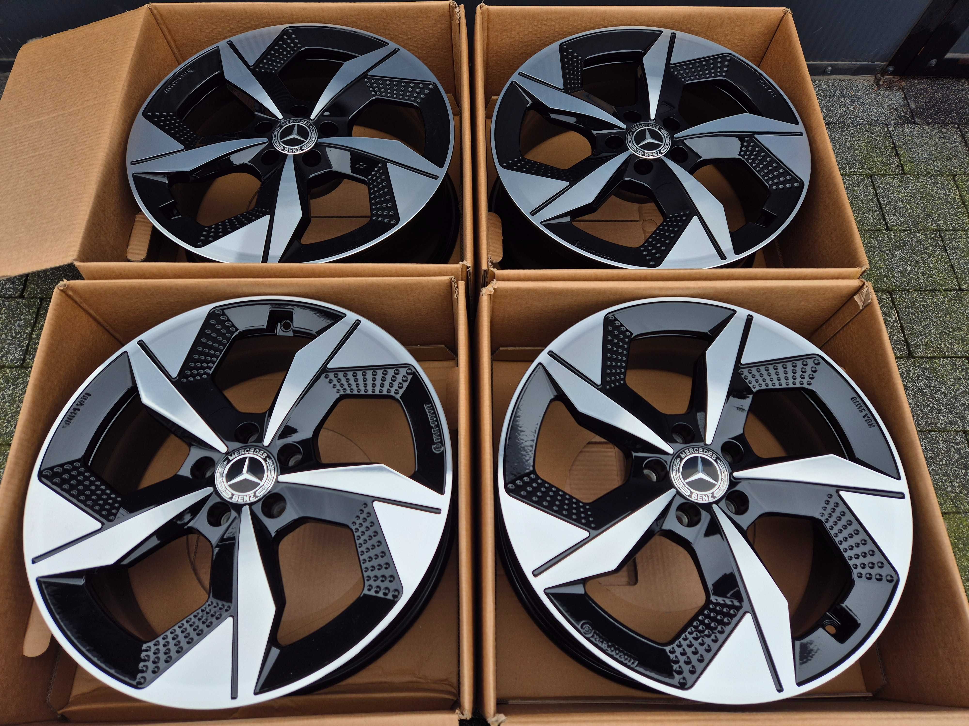 Felgi 19 do MERCEDES EQA , EQB , GLA , GLB , CLA V-klasa, Vito 5X112