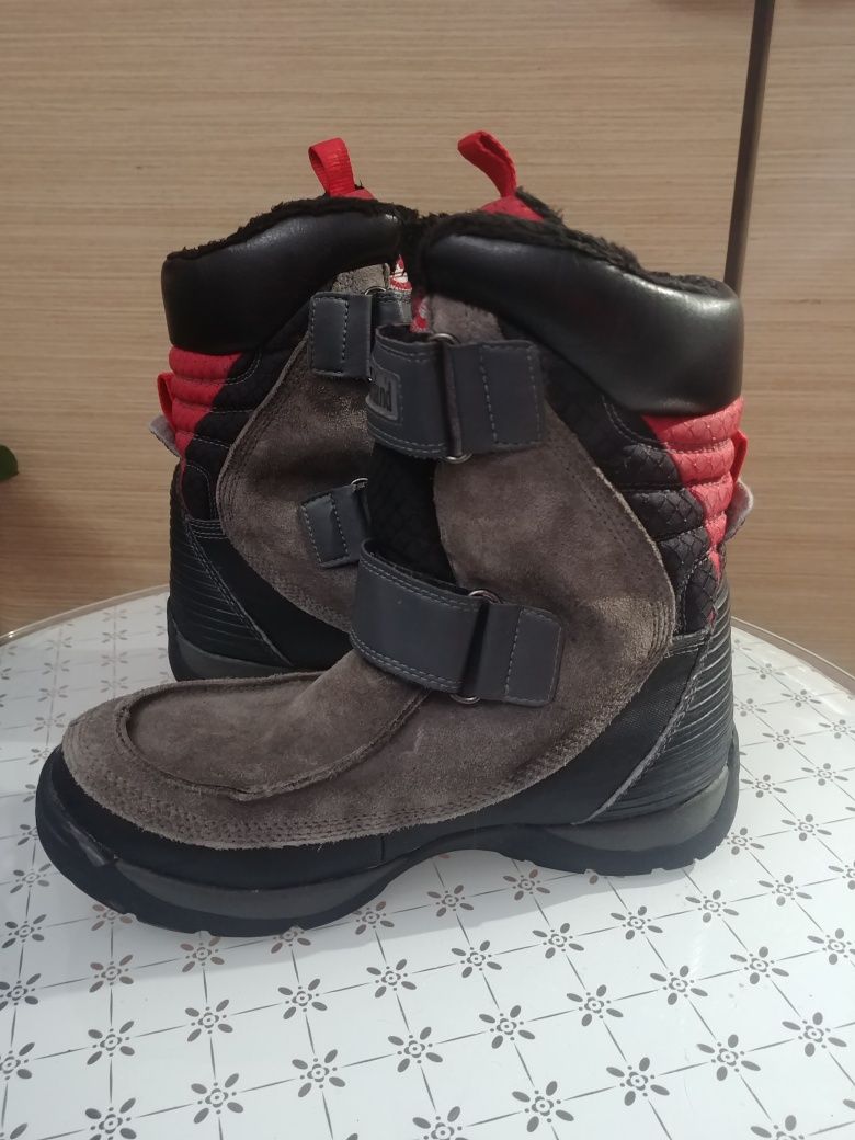 Ciepłe śniegowce Timberland, wodoodporne, termocieplne. Roz. 35,5