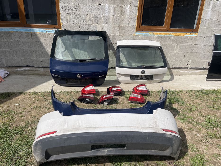 Кришка багажника Skoda RAPID задня ляда шкода рапід