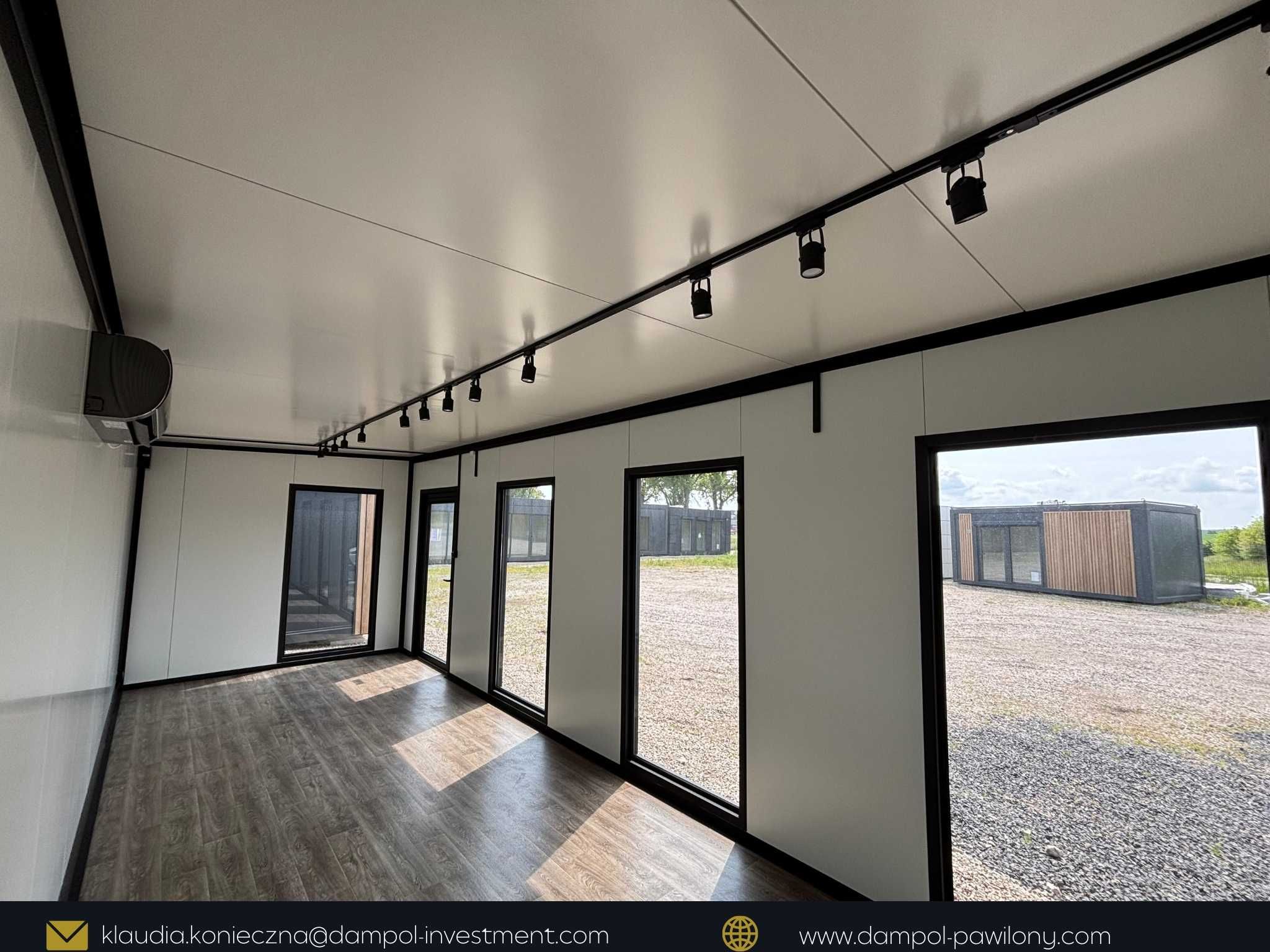 pawilon biurowy 9x3/ domek letniskowy, całoroczny 27m2/ handlowy