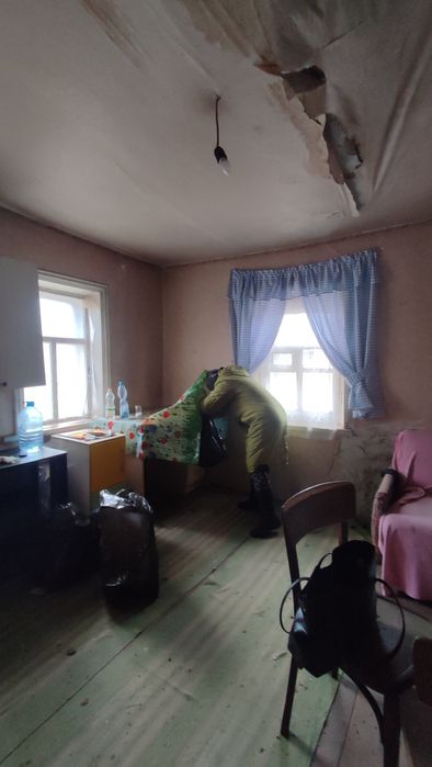 Продаємо будинок(19км від міста). Город до ставку