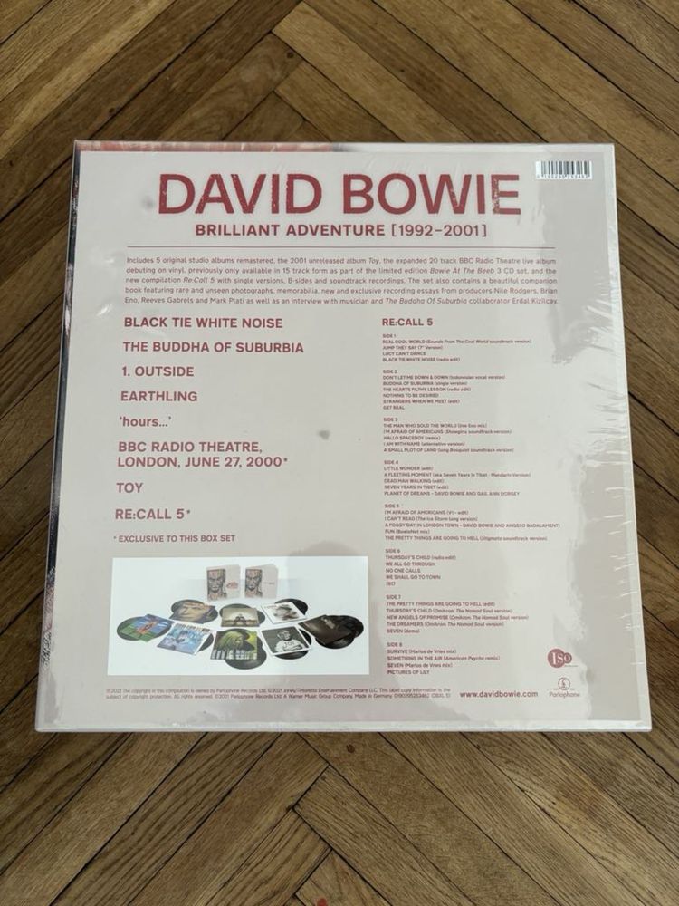 David Bowie Brilliant Adventure (1992 - 2001) [18xWinyl]