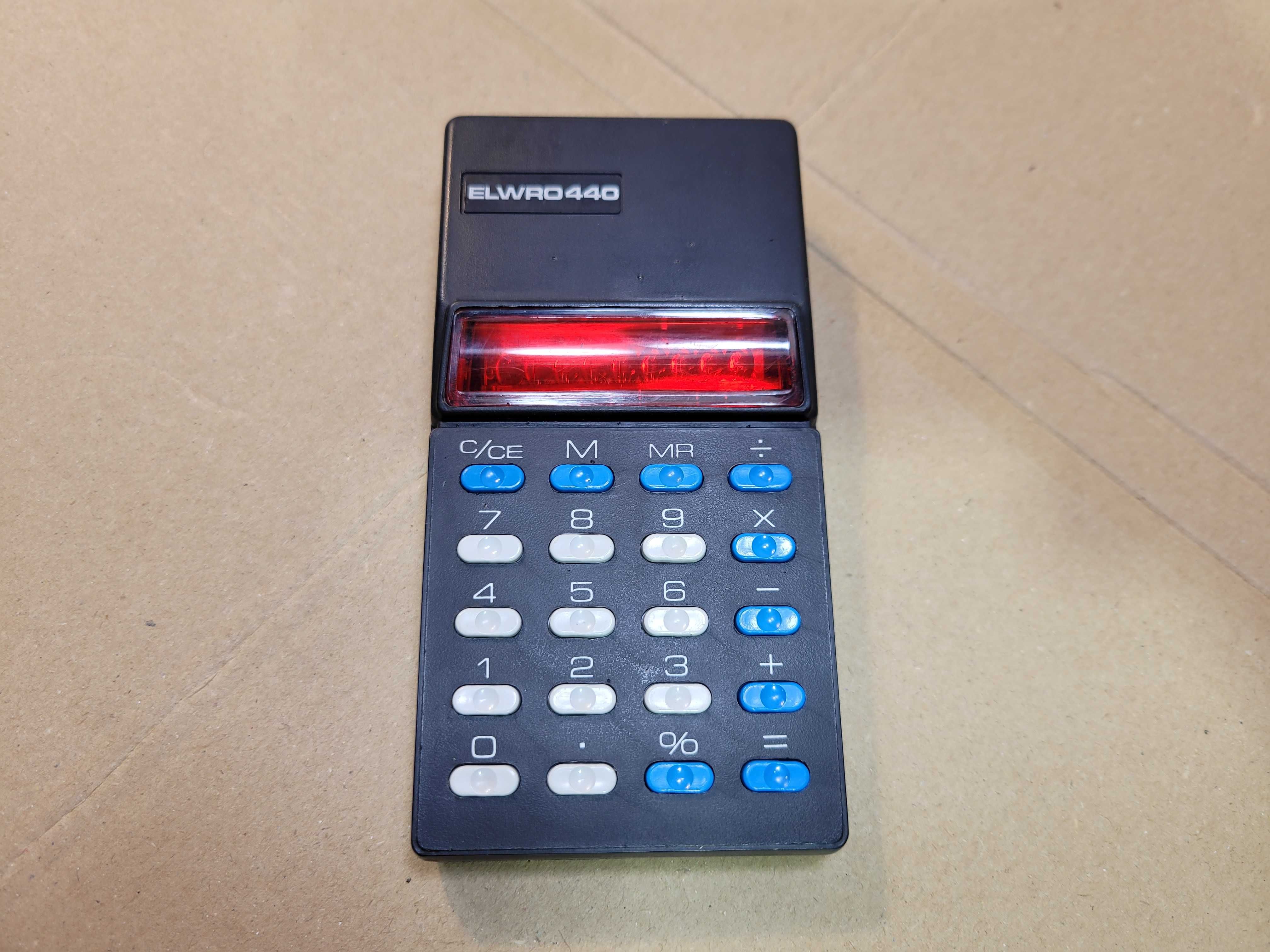 Kalkulator ELWRO 440     ( jak Mera Bolek Lolek)