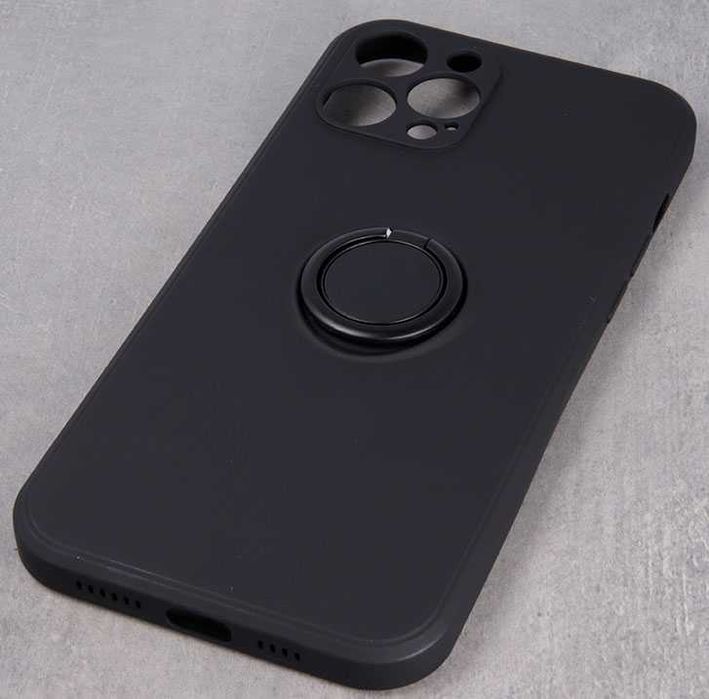 Plecki, Etui Finger Grip do Xiaomi Redmi 9A, 9AT, 9i kolor: czarny