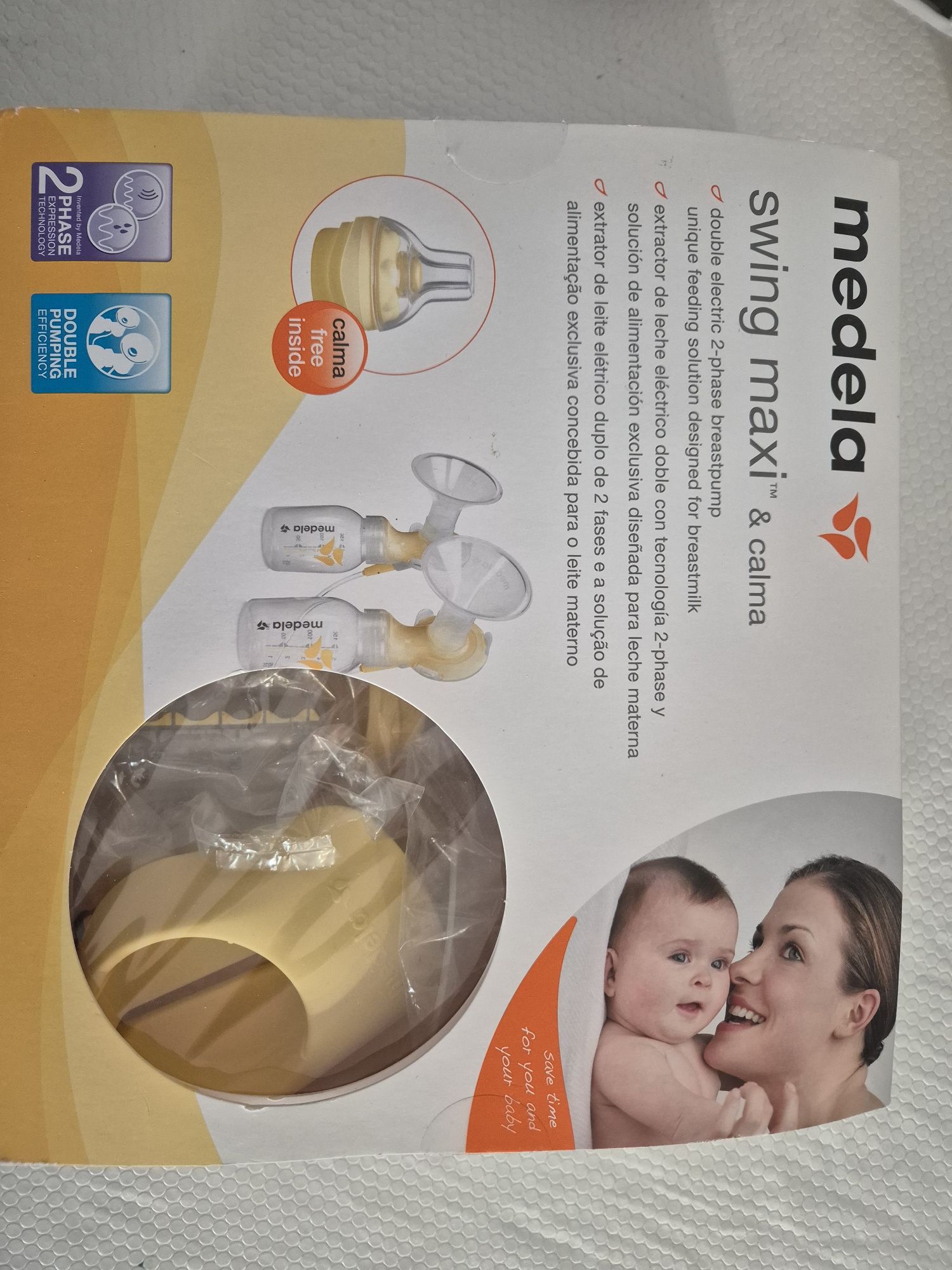 Medela extrator de leite duplo