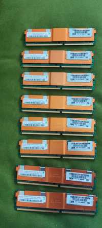 8x pamięć RAM hynix 512MB PC2 5300f z radiatoem razem 4GB