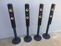 Colunas Altas Tallboy LG (4 un.) + Leitor Blu-ray BH7540 (Defeito)