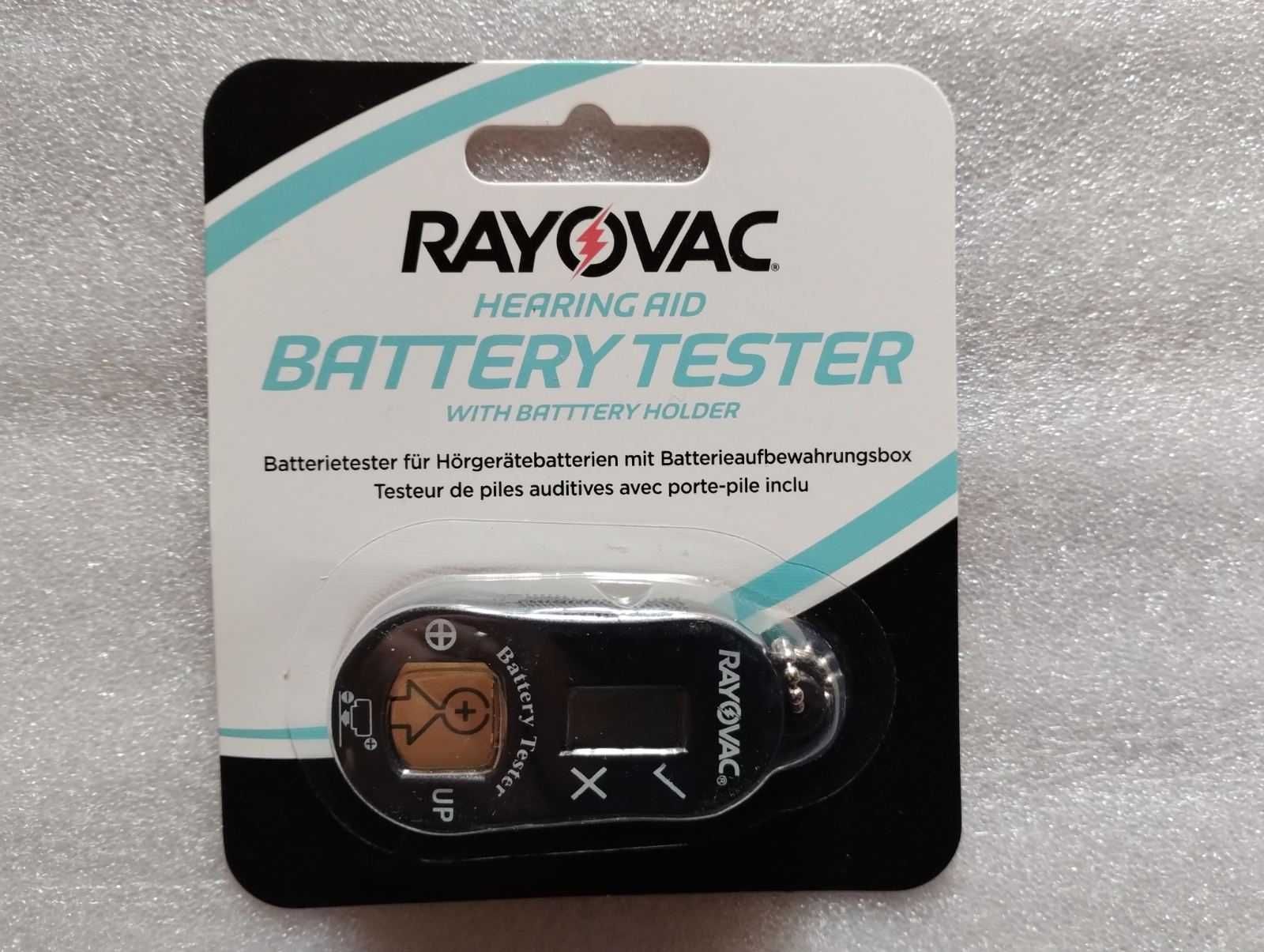 тестер Rayovac для проверки батареек  в слуховых аппаратах