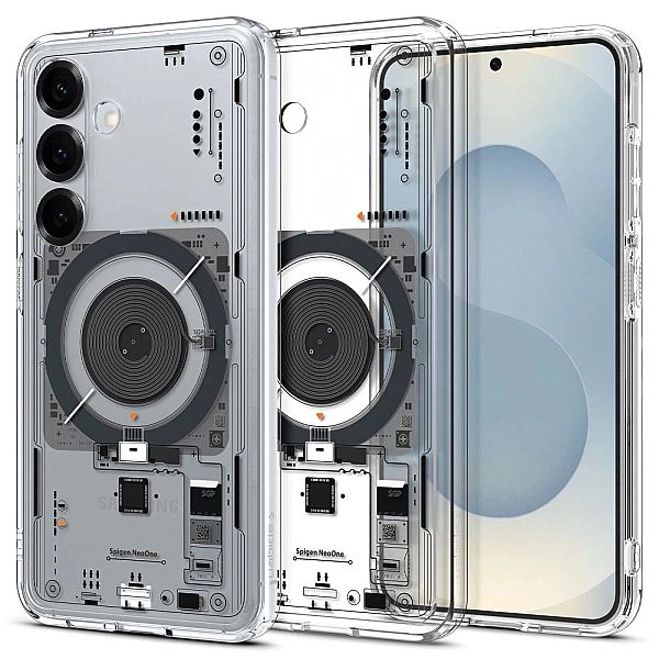 Etui Spigen Ultra Hybrid Mag na Samsung Galaxy S25 Neo One - przezrocz