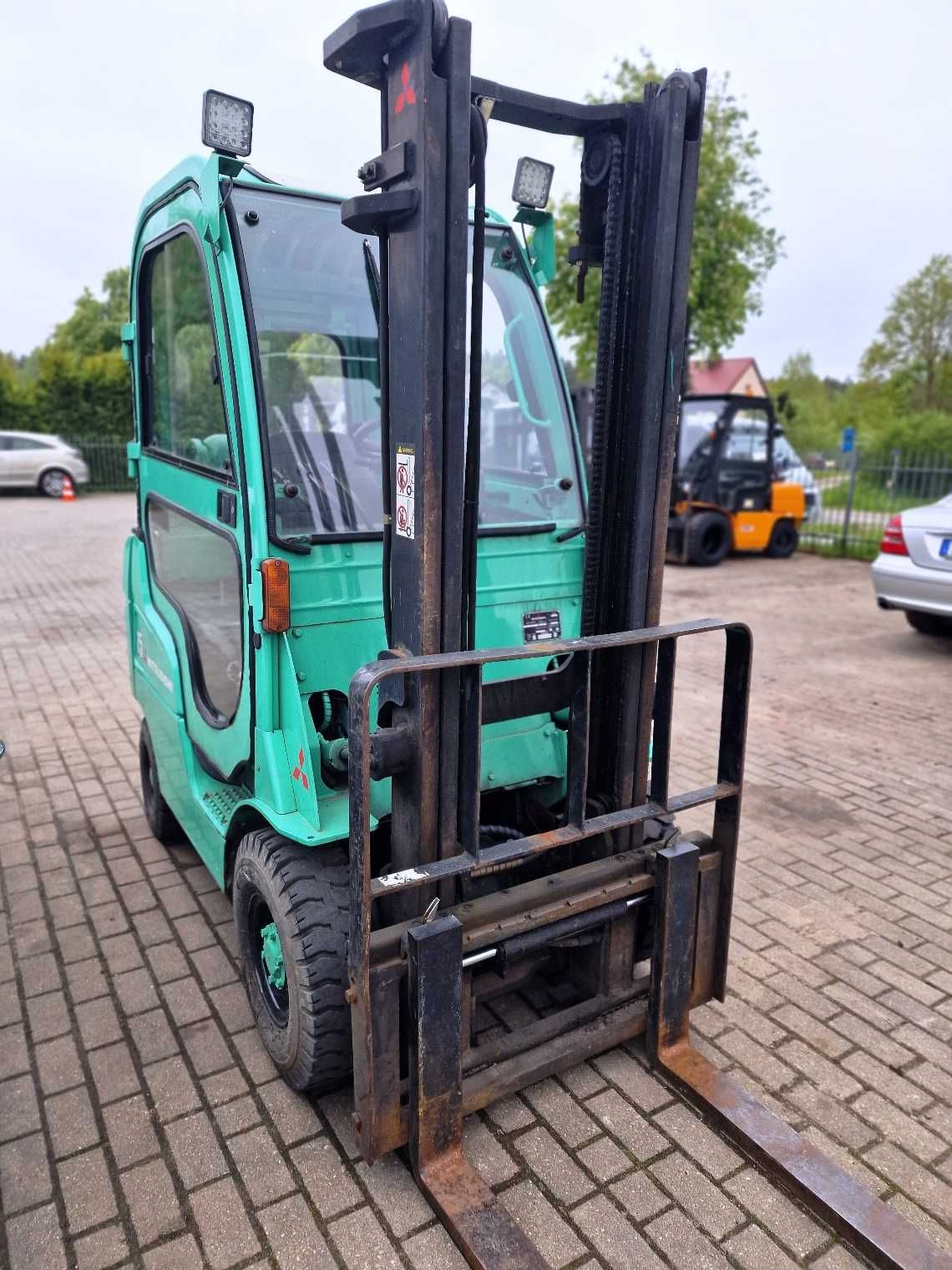 RATY 0% Wózek widłowy MITSUBISHI FG15N, UDT, Resurs, Transport
