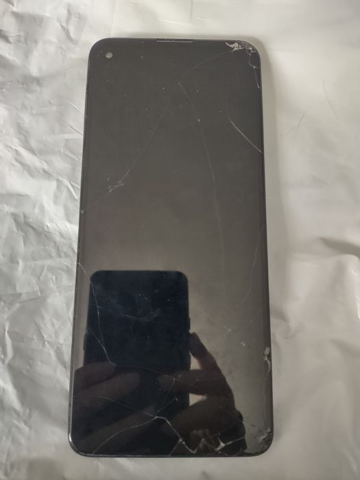 Ekran z ramką Motorola g9 power - zbity ale działający w 100%