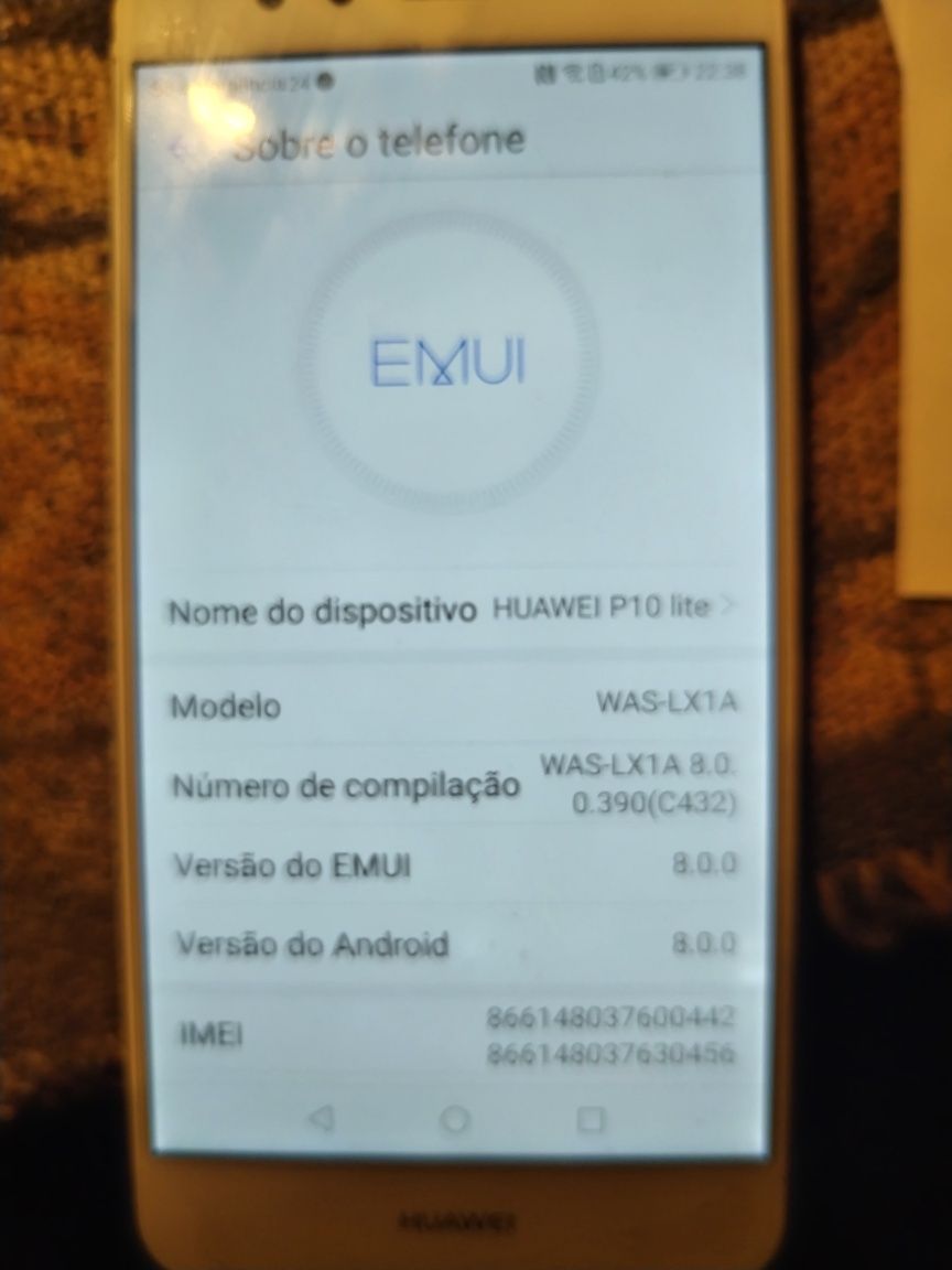 Telemóvel " HUAWEI p10 "litle 2019