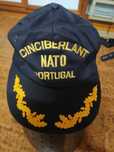 Boné comandante do CINCIBERLANT - Portugal