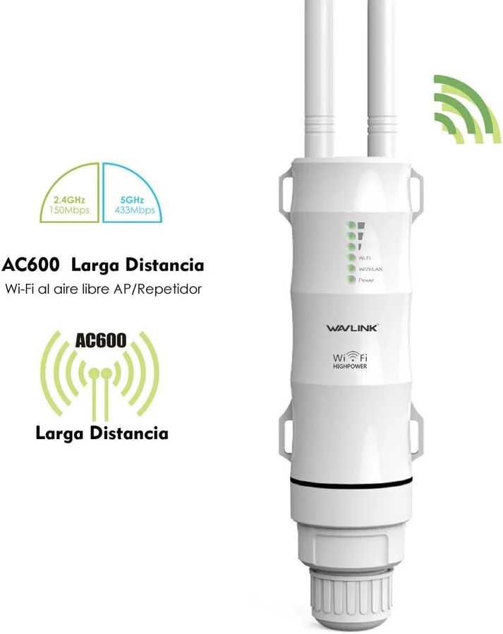Router, Repetidor, Ponto de Acesso Wifi - NOVO - atinge + de 50 metros