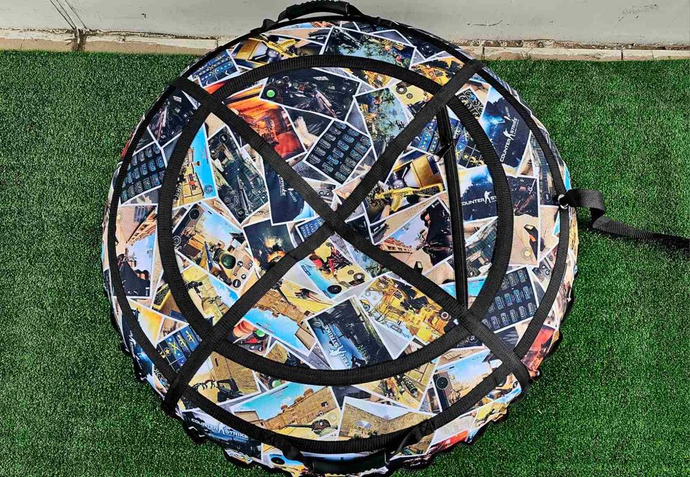 Дитячі тюбінги 1 м для дітей від 3 років. Різні дизайни