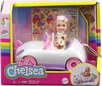 Barbie Chelsea + Autko I Piesek, Mattel