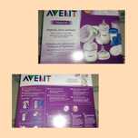 Молоковідсмоктувач Avent Natural, контейнери для молока, бутилочки.