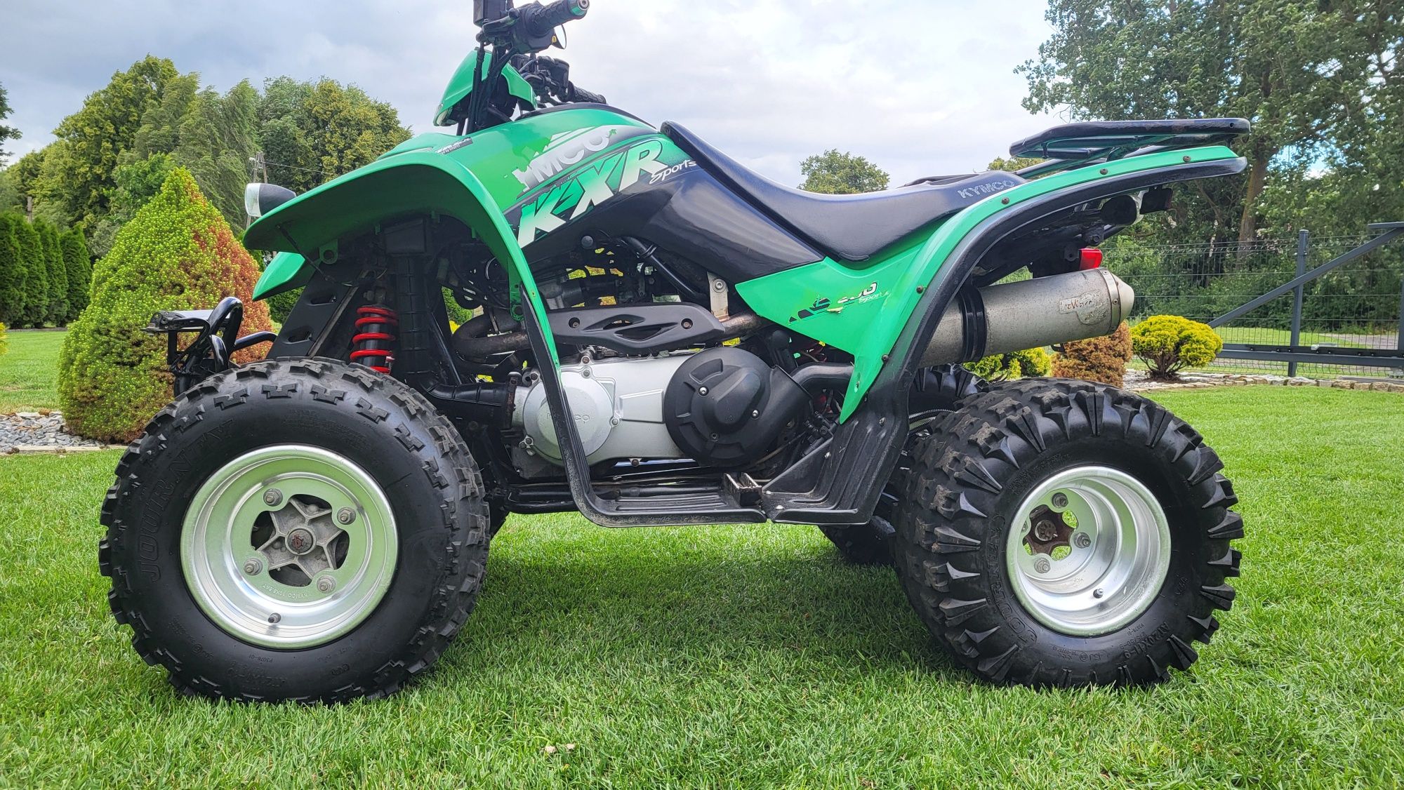 Quad Kymco KXR 250,  2007r Homologacja