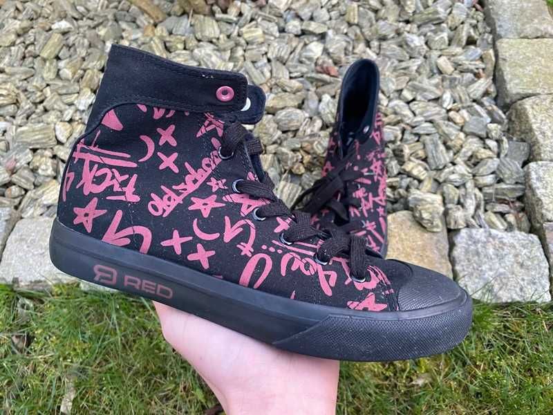 Sneakersy tenisówki EMP Red r.39 super stan