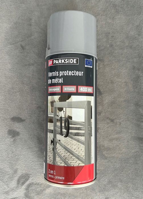 Фарба захисна аерозольна Parkside Чорна