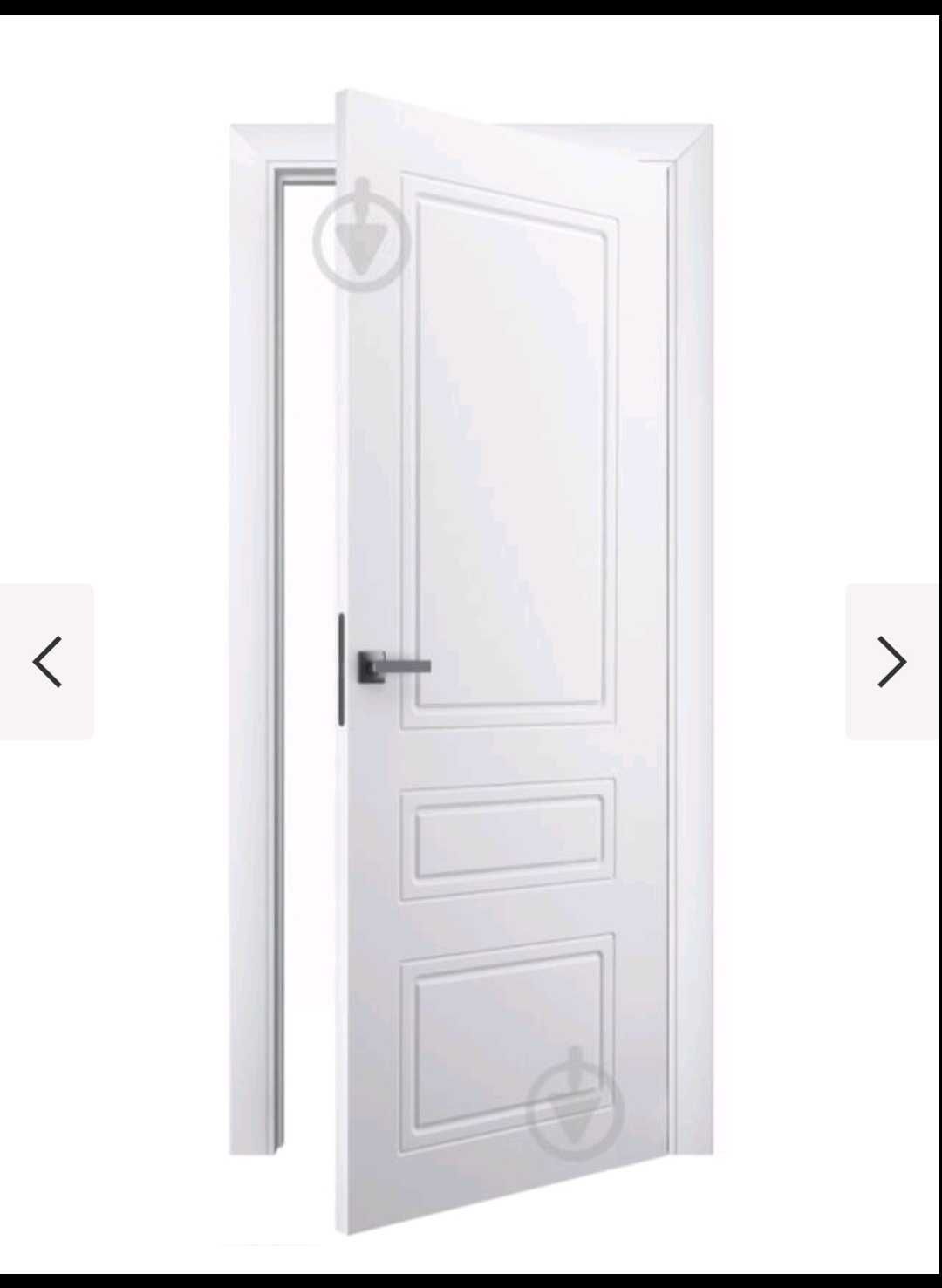 Дверь межкомнатная ,фрезерованная МДФ,качественная, полный комплект.