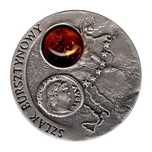 Moneta 20zł z bursztynem 2001r / Komis Krzysiek
