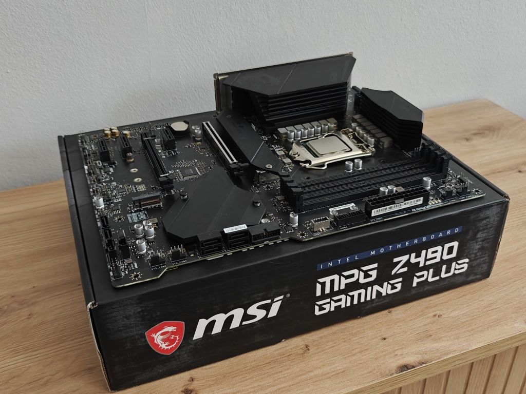 Procesor i5-10600k + MSI Z490 GAMING PLUS