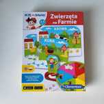 Gra Clementoni zwierzęta na farmie