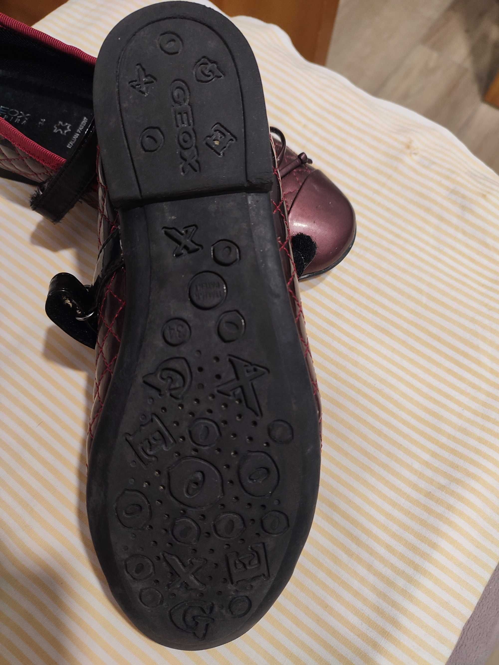 Sapatos da Geox tamanho 34