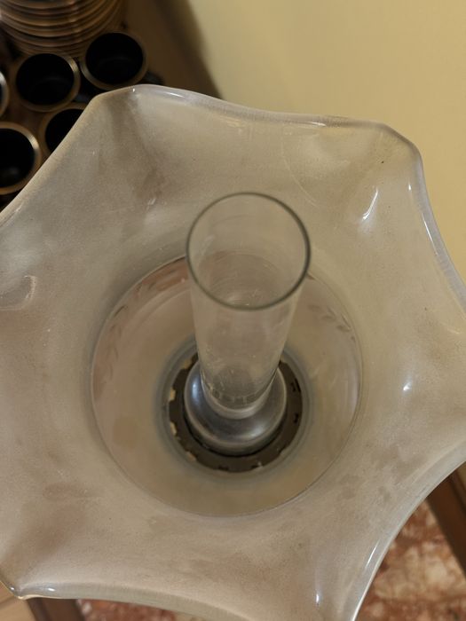 Lampa naftowa secesja antyk