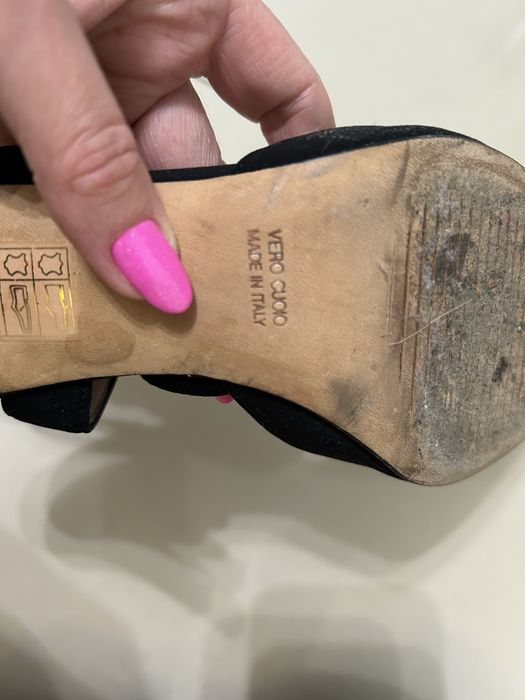 Buty na wesele ślub Vero Cuoio 35/35,5 na obcasie eleganckie szpilki