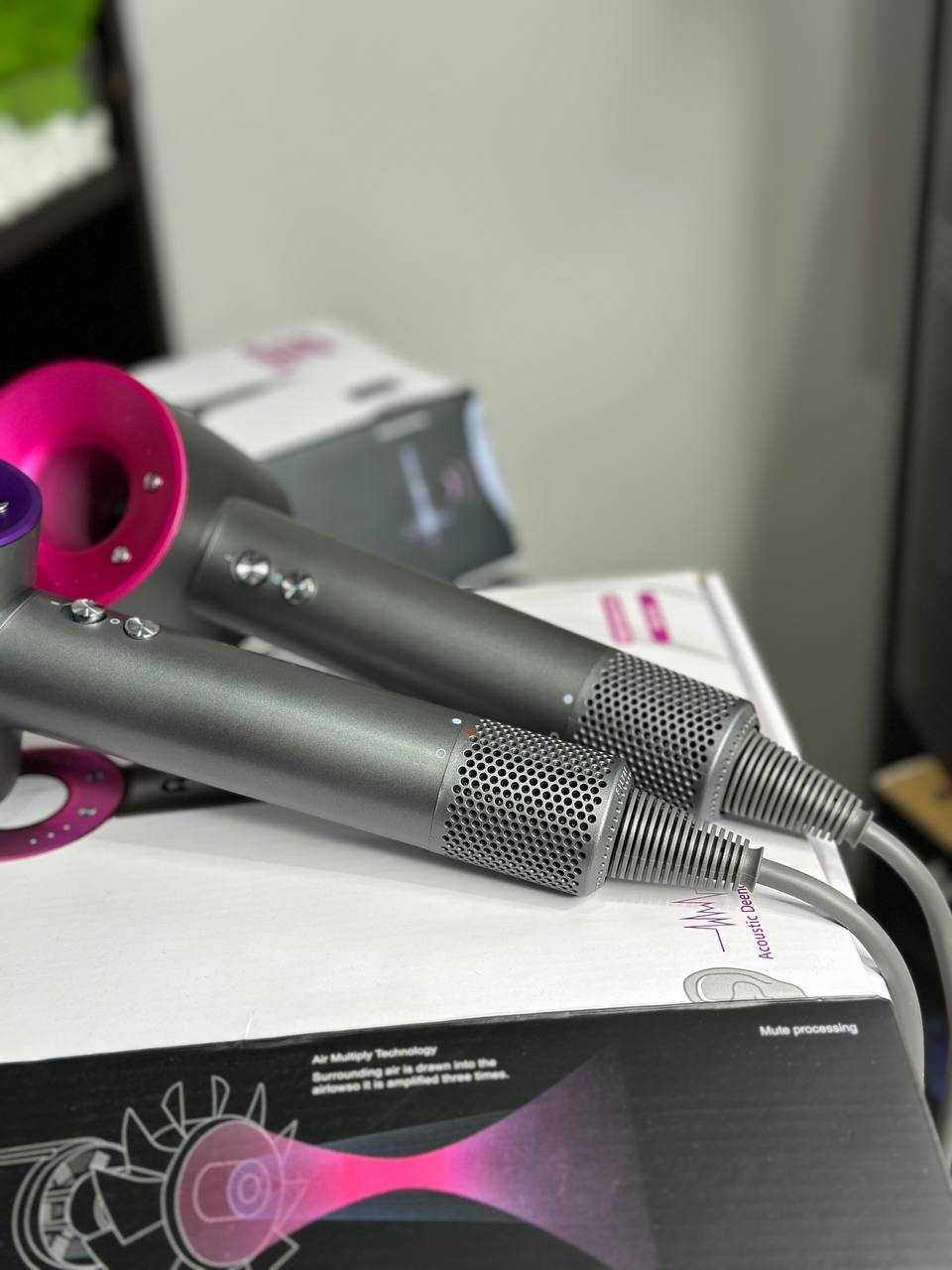 Фен Dyson HD03 Supersonic Hair DRYER IRON/FUCHSIA Дайсон