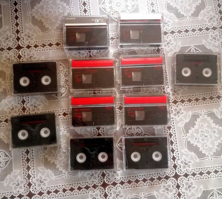 Kasetka mini dv kasetki kaseta Sony premium LP 60 komplet 11 sztuk