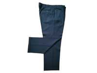 Spodnie garniturowe na kant, wyjściowe, czarne duży rozmiar ob.122 5XL