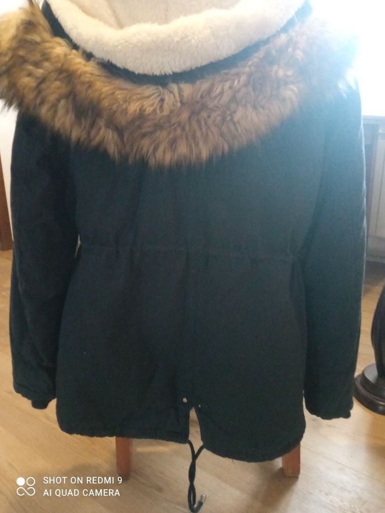 Тепла зимова парка куртка курточка підліткова
