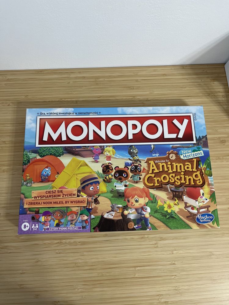 gra monopoly animal crossing planszówka